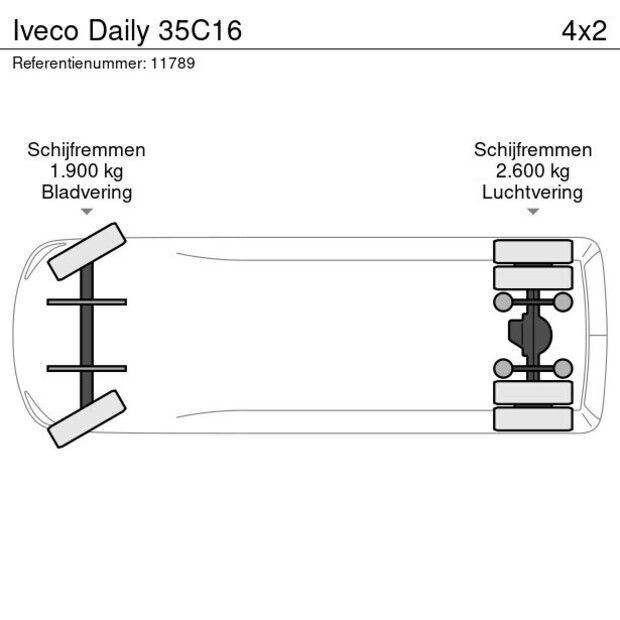 2020 Iveco Daily 35C16-39944542