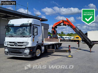 Image for TRUCK MOUNTED CRANES 2010 Mercedes-Benz Actros 2544