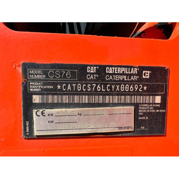 2011 Caterpillar CS76 XT-39968365
