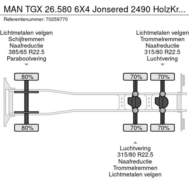 2016 MAN TGX 26.580-39983289