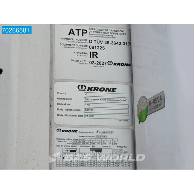 2021 Krone Thermo King SLXi300-40005858