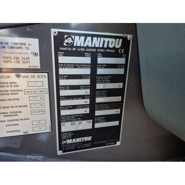 2014 Manitou MRT 1850-40075417