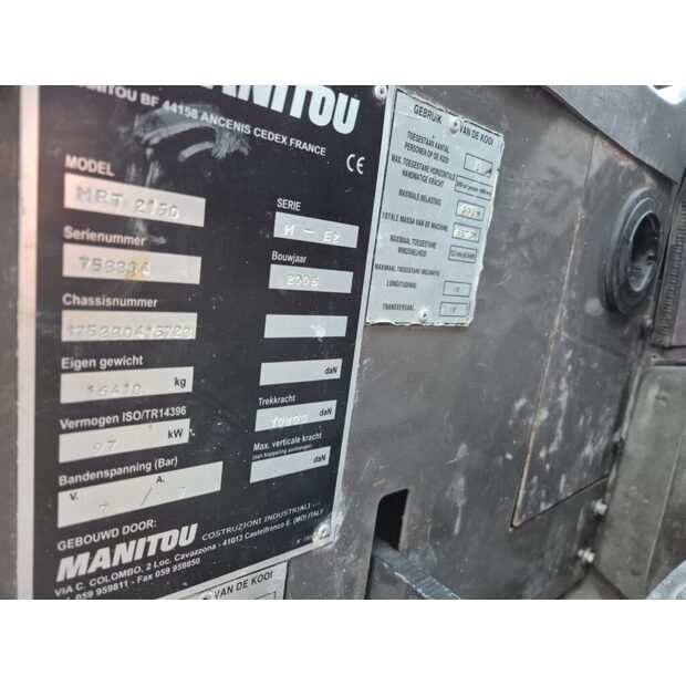 2006 Manitou MRT 2150 M-series-40075446