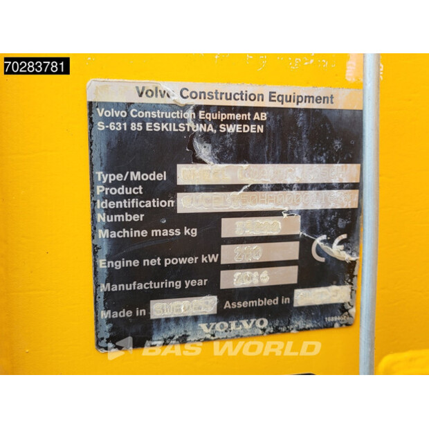 2016 Volvo L250H-40139876