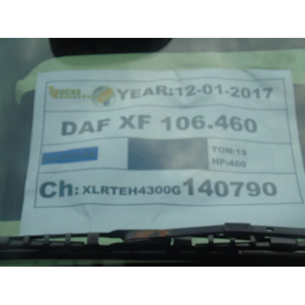 2017 DAF XF 460-40226835