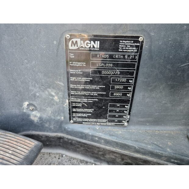 2020 Magni RTH 5.21-40311370