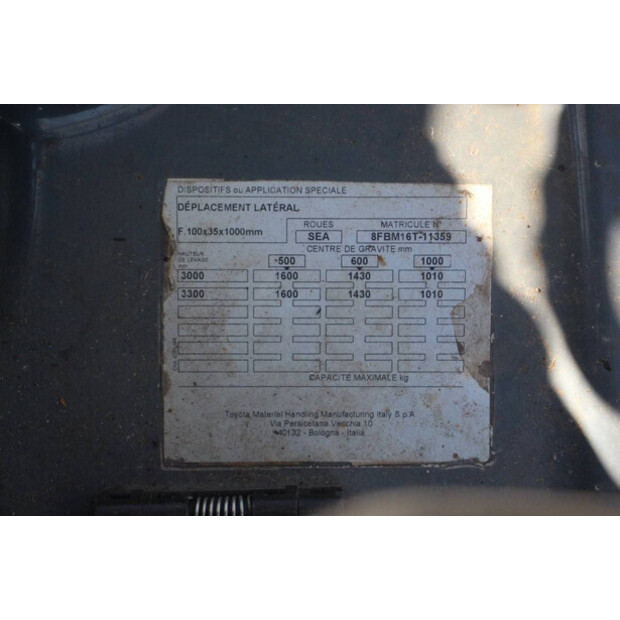 2018 Toyota 8FBM16T-40327062