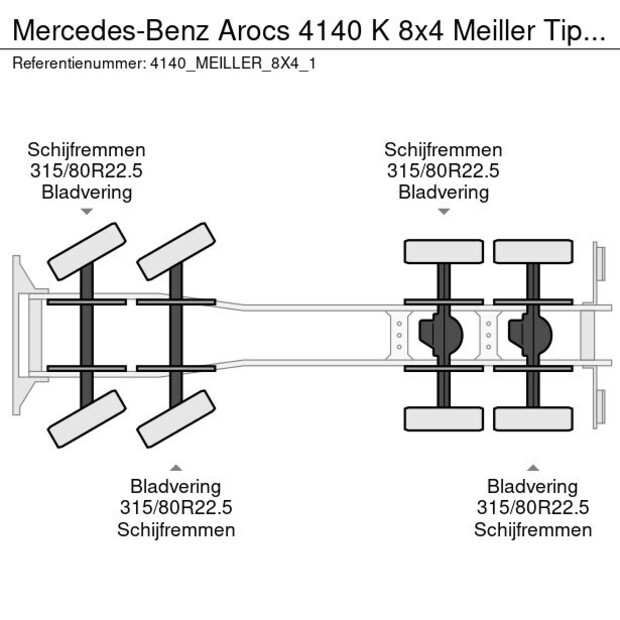 2025 Mercedes-Benz Arocs 4140-40352213