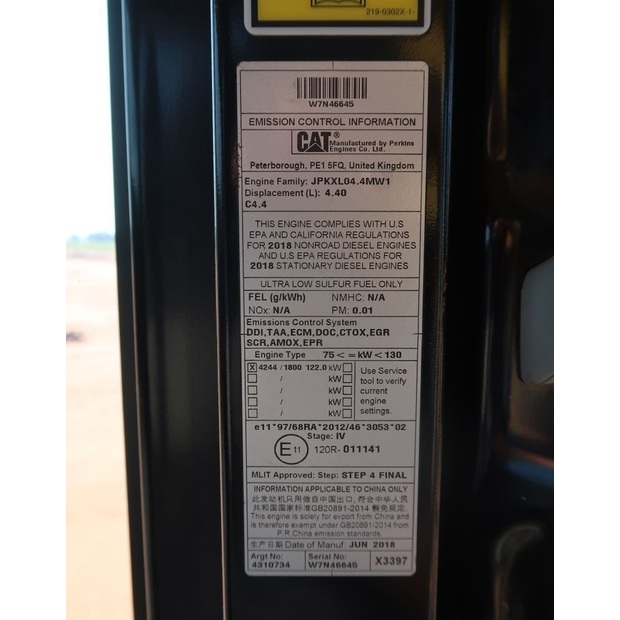 2019 Caterpillar 320FL-40560604