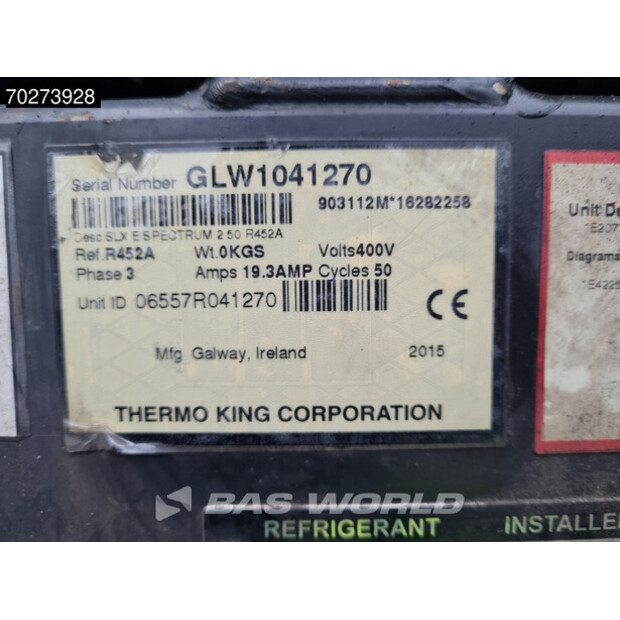 2015 شميتز كارجوبول Thermo King SLXe Spectrum-40577845