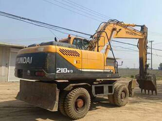 Image for WHEELED EXCAVATORS 2019 Hyundai R210W-9