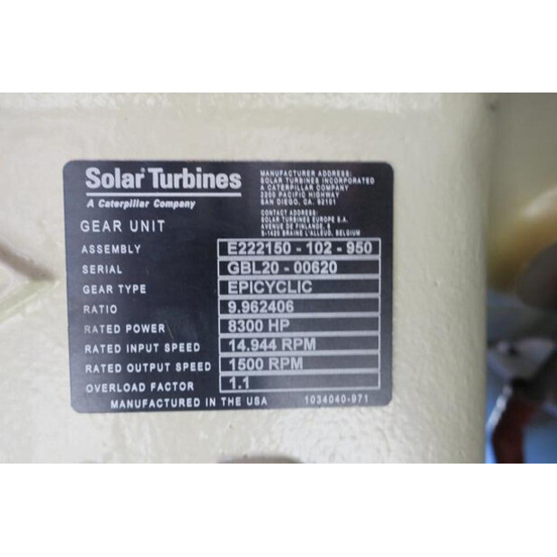 2012 TURBOMACH SOLAR TAURUS 60/7301S-40637480