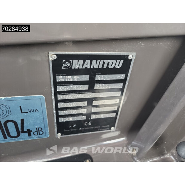 2019 Manitou MT 1840-40682452