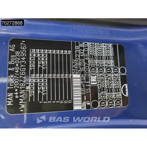 2016 MAN TGM 18.250-40804175