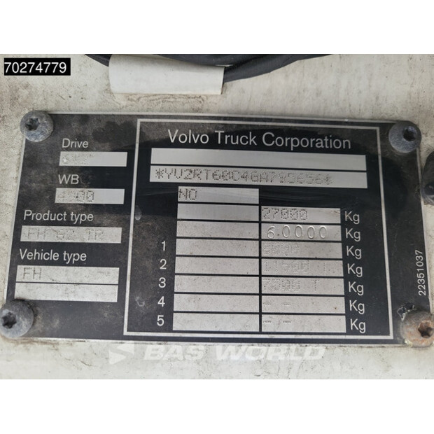 2016 Volvo FH 540-40860352