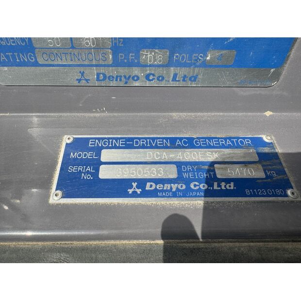 2020 Denyo DCA400-ESK-40937268