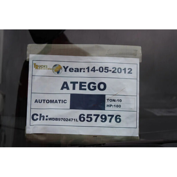 2012 Mercedes-Benz Atego 1018-40938182