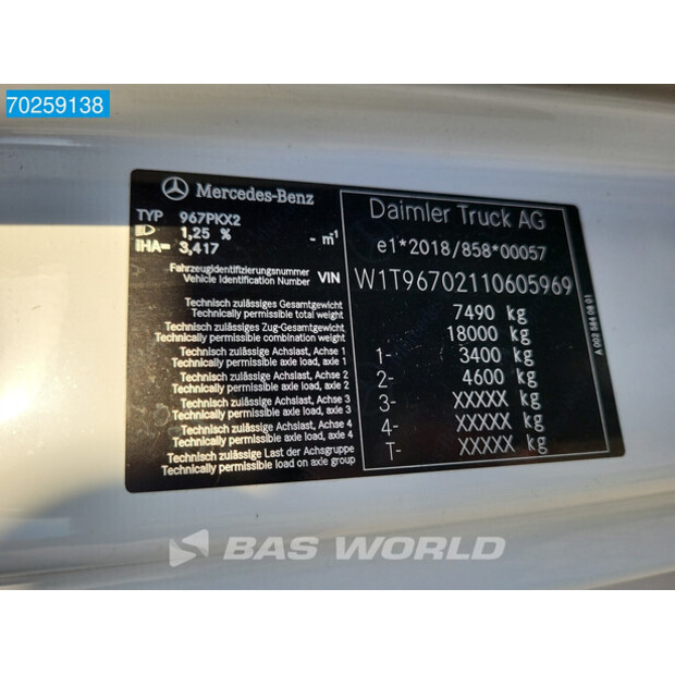 2023 Mercedes-Benz ATEGO 816-40954569