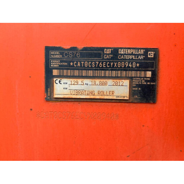 2012 Caterpillar CS76 XT-40956250