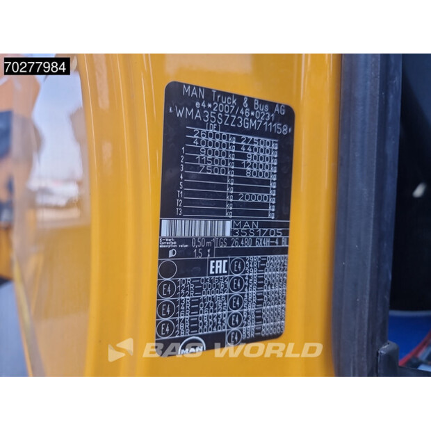 2016 MAN TGS 26.480-40957036