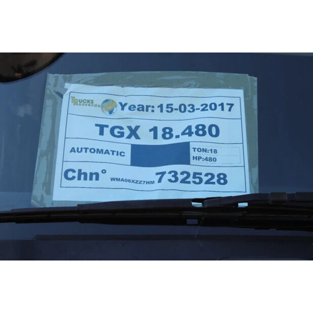 2017 MAN TGX 18.480-40961469