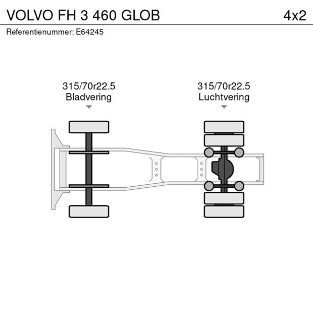 2012 فولفو FH 3 460 GLOB-40961572