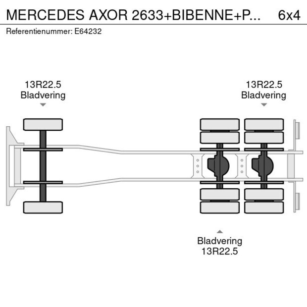 2007 Mercedes-Benz AXOR 2633-40961689