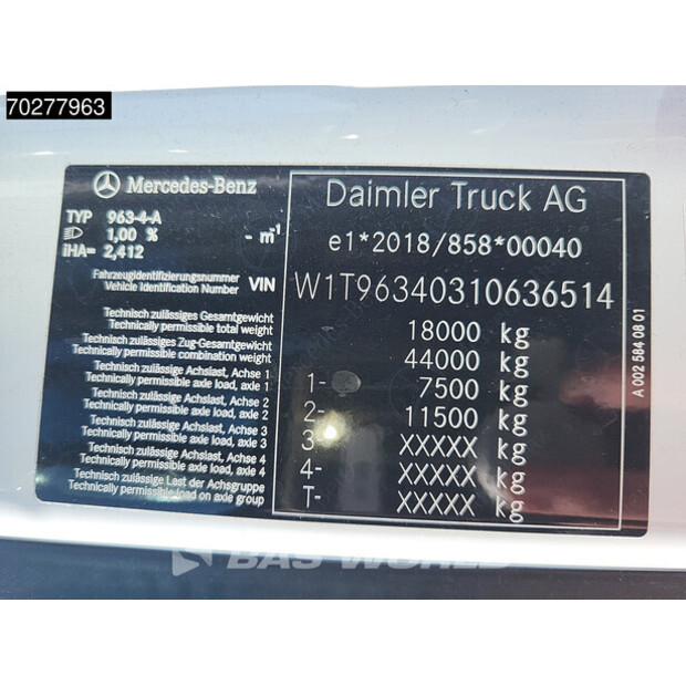 2022 مرسيدس بنز ACTROS 1851-40961767
