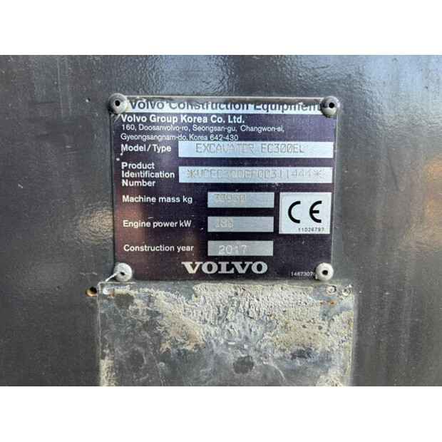 2017 Volvo EC300EL-40961822