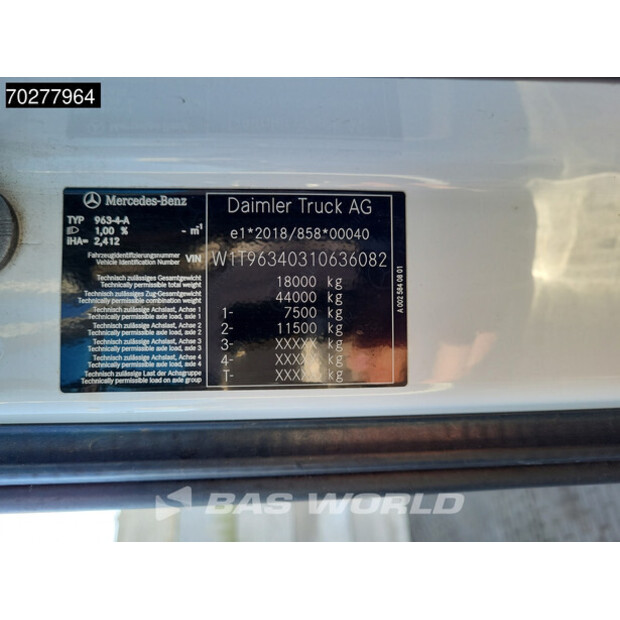 2022 Mercedes-Benz ACTROS 1851-40961927