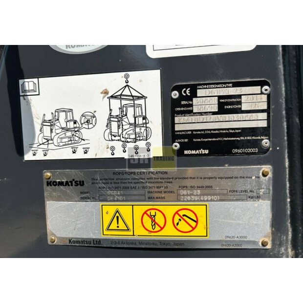 2014 Komatsu D61PXI-23-40962518