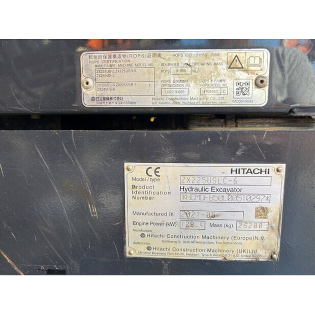 2021 Hitachi ZX225USLC-6-40963141