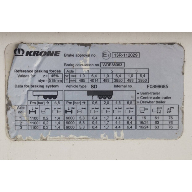 Krone SD-40963288