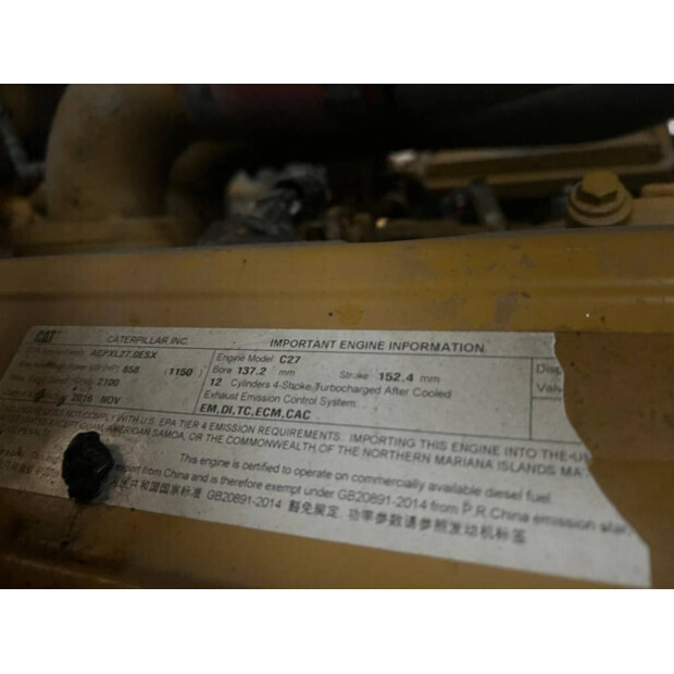 2017 كاتربيلر 775G-40963805