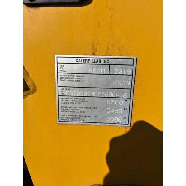 2019 Caterpillar 906M-40964220