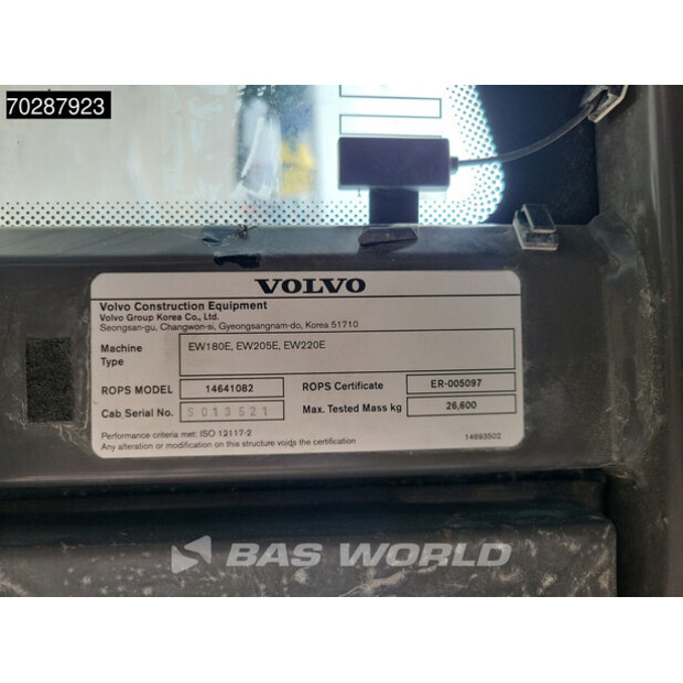 2018 Volvo EW220E-40965230