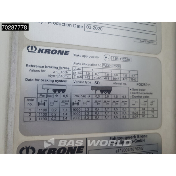 2020 كرون SD-40965401