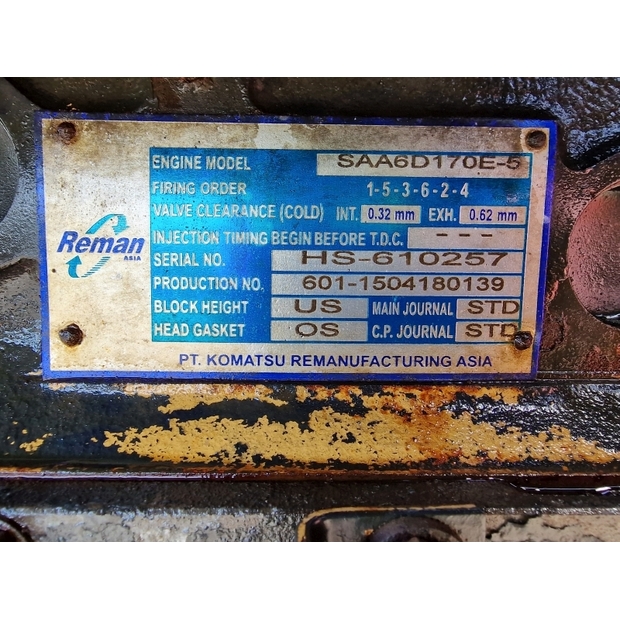 Komatsu Engine (Plant) SAA6D170E-5-40971180