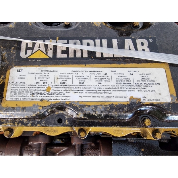 Caterpillar Engine (Plant) 3126B-40971490