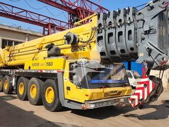 Image for ALL TERRAIN CRANES 2008 GROVE GMK7550