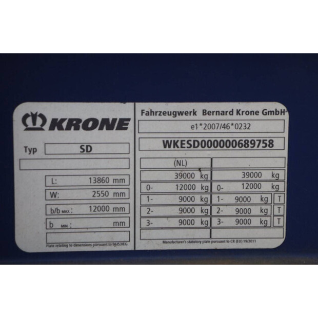 2015 Krone SD-40982713