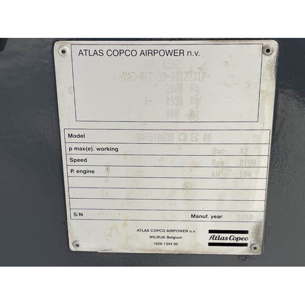 2010 Atlas-Copco XAHS 186 DD - N-40986479