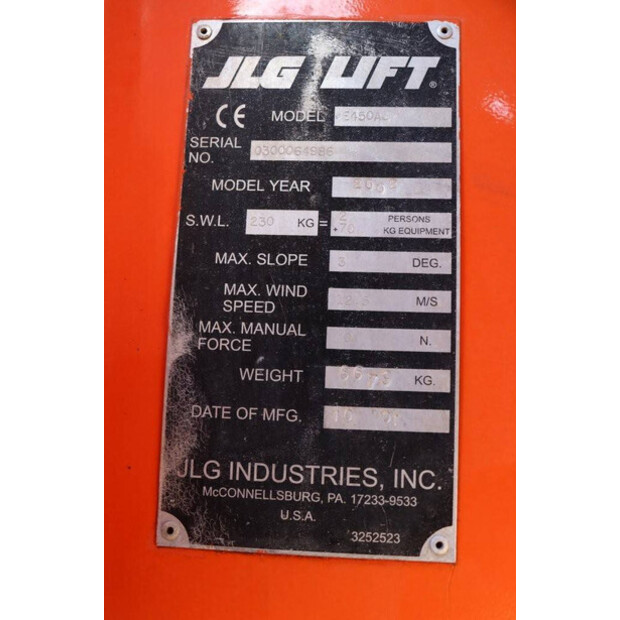 2002 JLG E450AJ-40987245