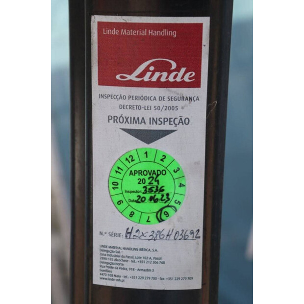 2017 Linde E16P-02-40987280