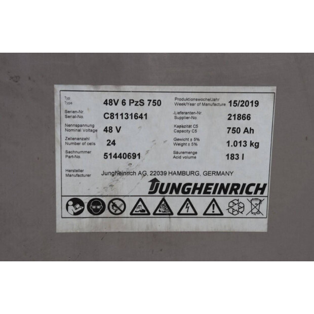 2019 Jungheinrich EFG 320-40987326
