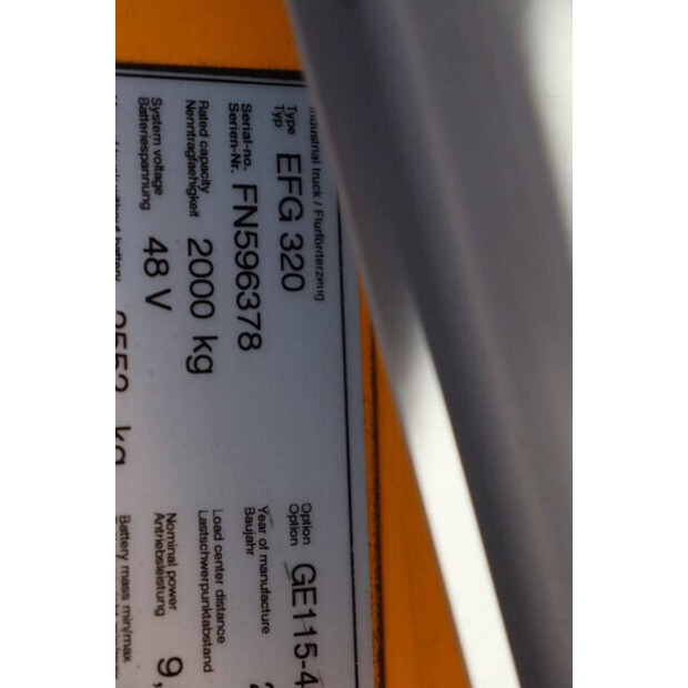 2019 Jungheinrich EFG 320-40987328