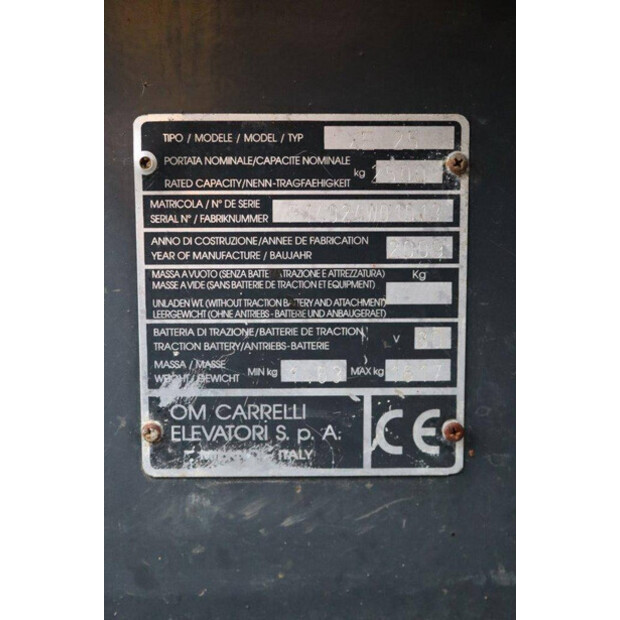 2009 OM Carrelli XE25-40988936