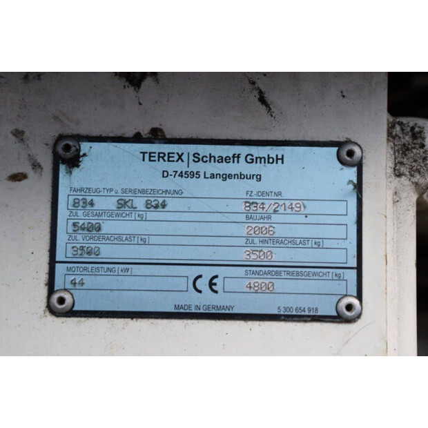 2006 Terex 834-40989929
