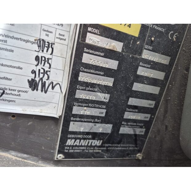 2007 Manitou MRT 2150 Privilege-40996009