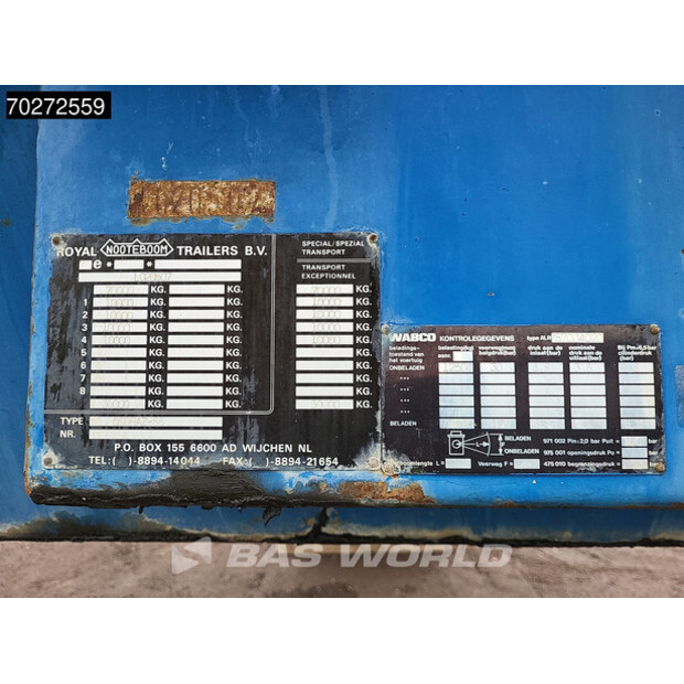 1991 Nooteboom SD-41007522